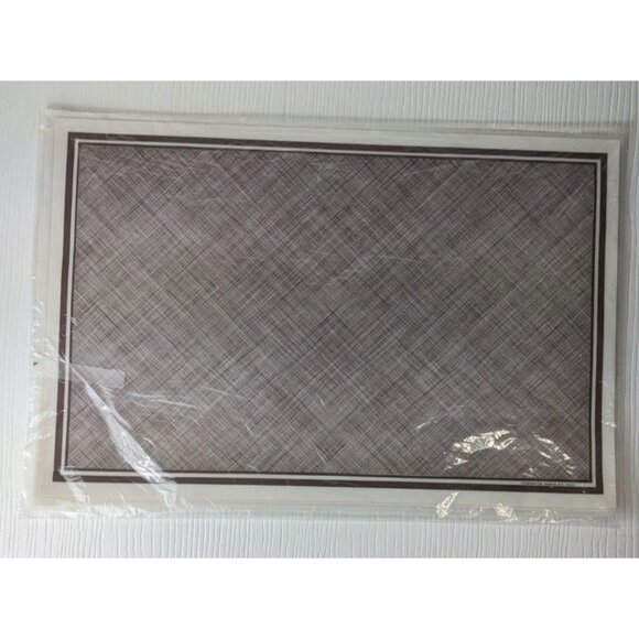 4 vintage placemats Coronation USA laminated veggies essentials of happiness - Picture 6 of 7